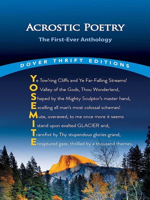 cover image of Acrostic Poetry